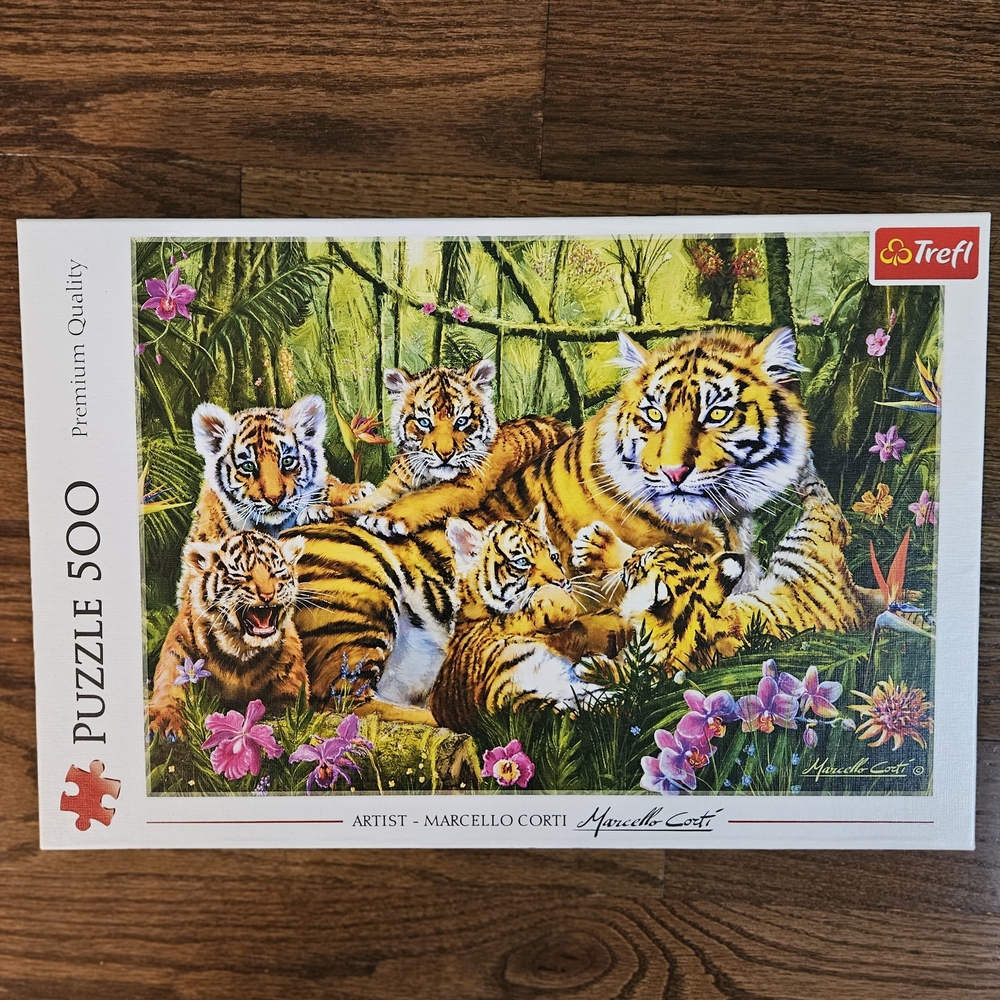 Tiger Family Trefl Puzzle - 500 Pieces